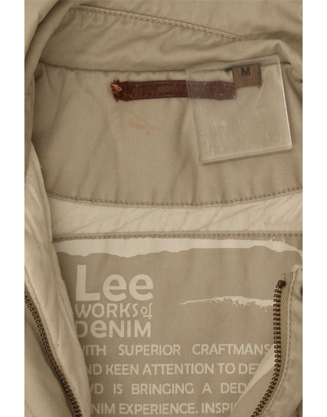 Giacca utility da donna Lee UK 14 Cotone beige medio