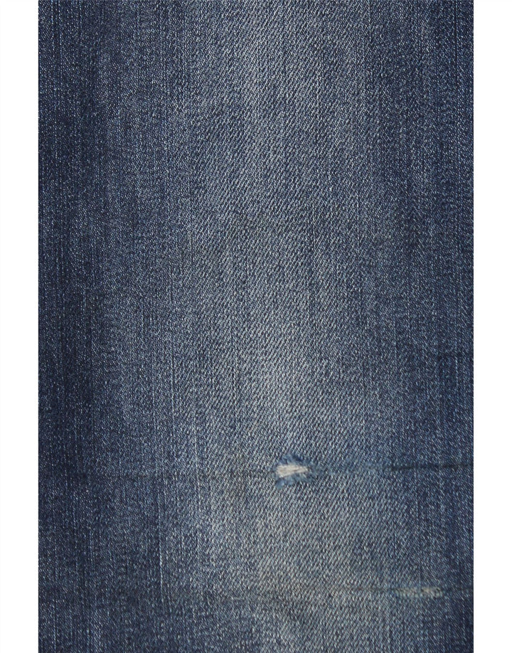 Jeans dritti da donna Massimo Dutti EU 42 Large W32 L34 Blu navy