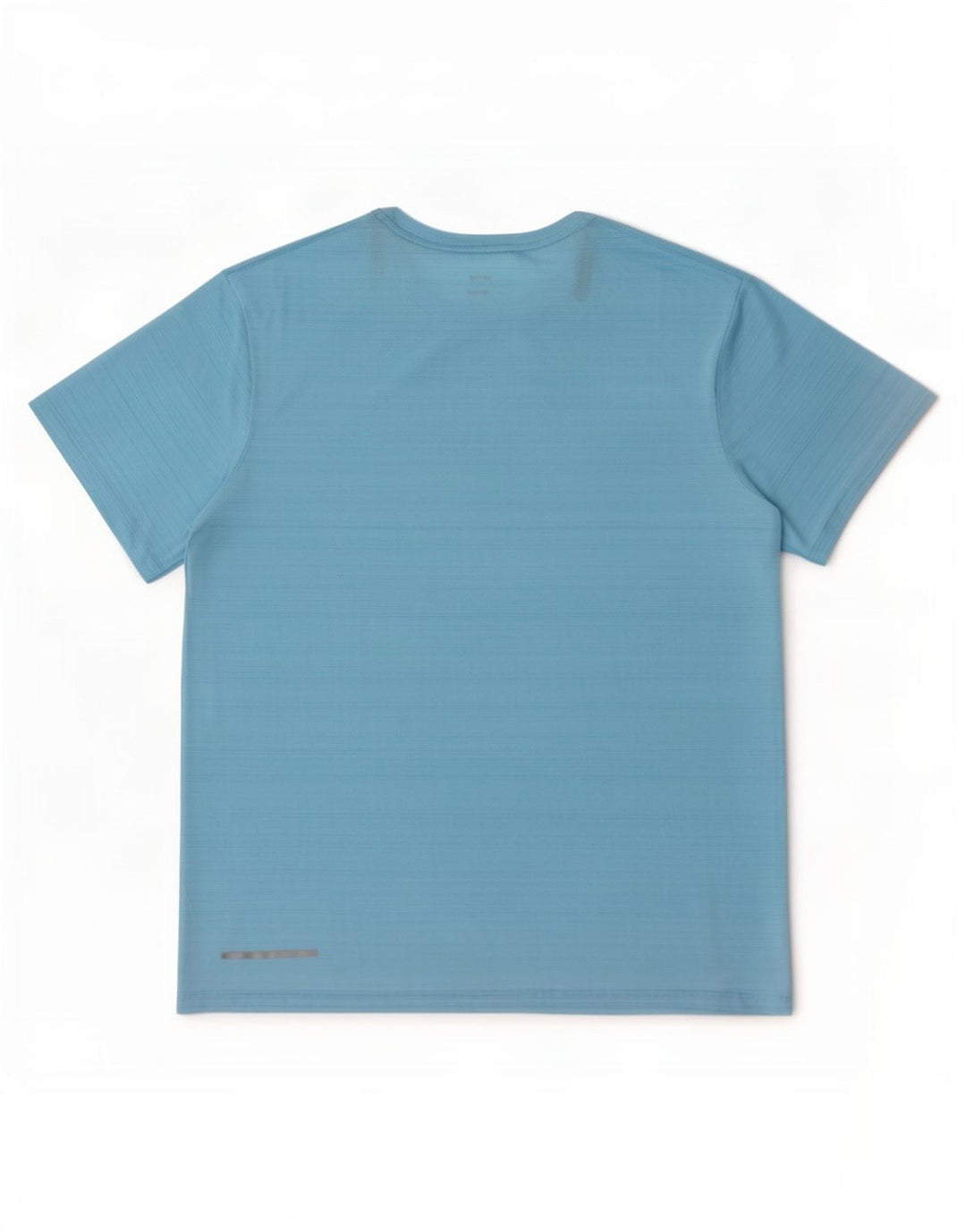 T-shirt Nike da uomo Dri Fit, top grande, in poliestere gessato blu