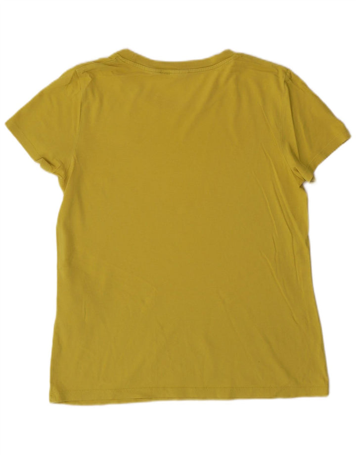 LEVI'S T-shirt da uomo Top piccola in cotone giallo