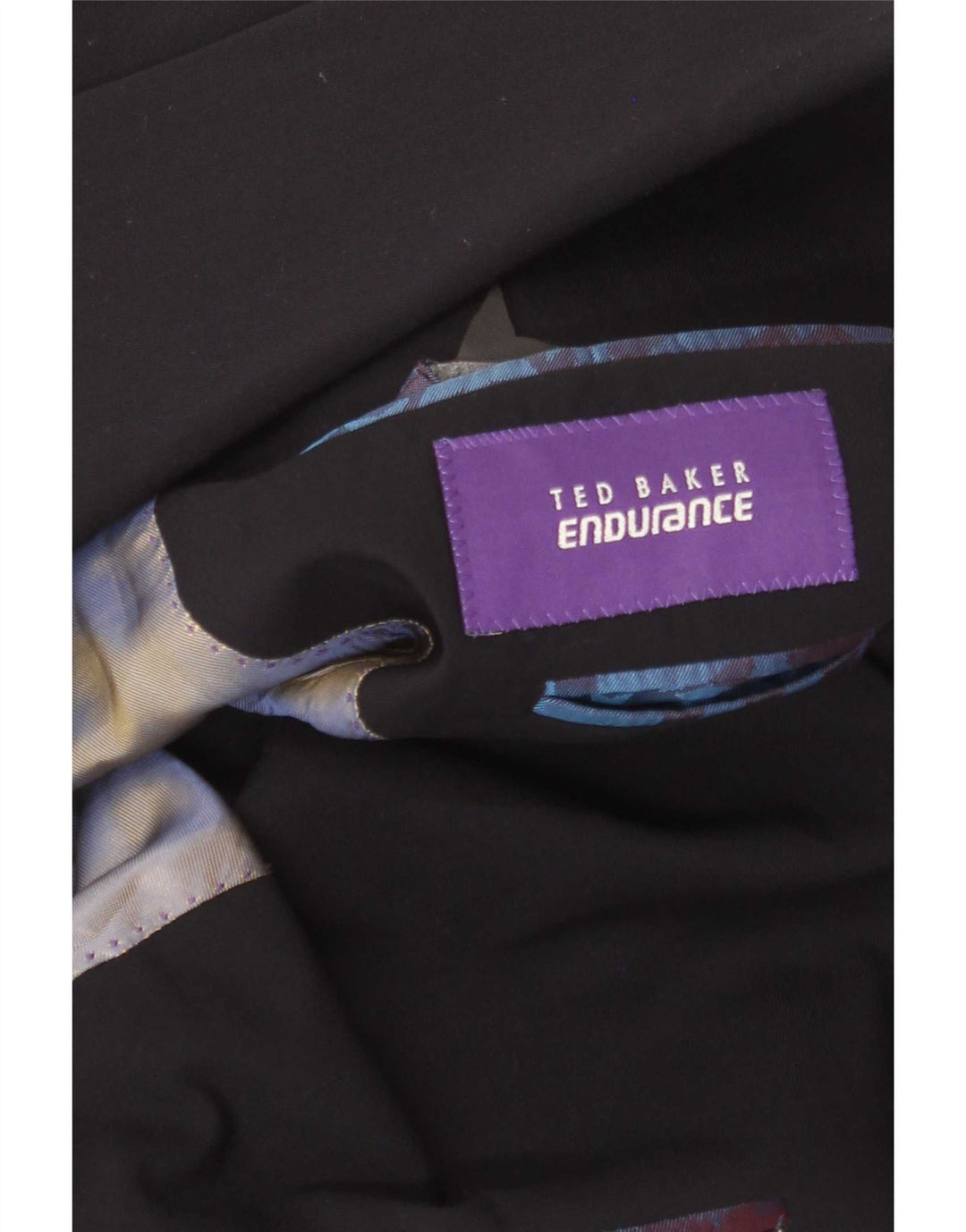 Giacca blazer da uomo a 2 bottoni Ted Baker UK 38 medio blu navy