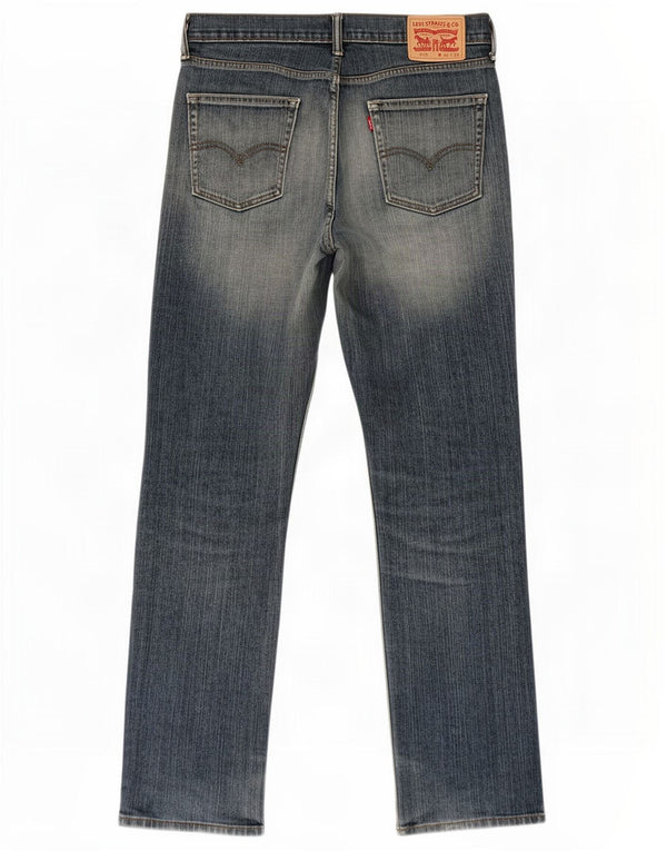 Levi's Uomo 514 Jeans dritti W32 L34 Cotone Blu