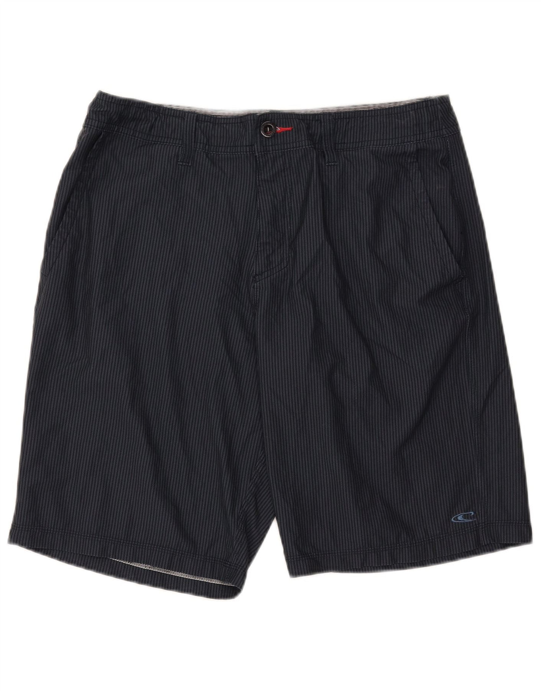 Pantaloncini chino da uomo O'Neill W34 Large poliestere gessato blu navy