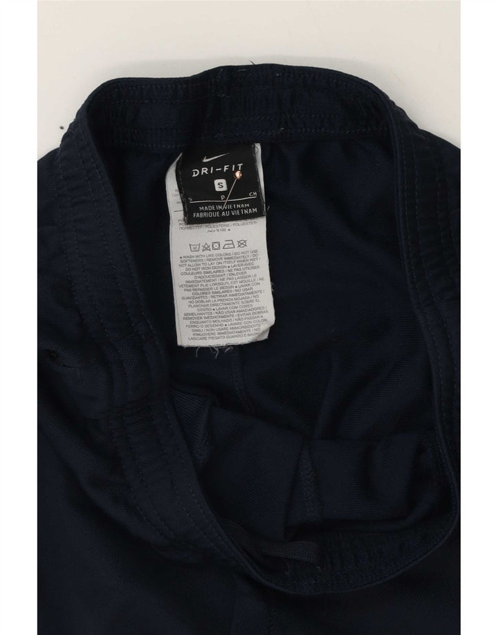 Pantaloni da tuta Nike da uomo piccoli in poliestere blu navy