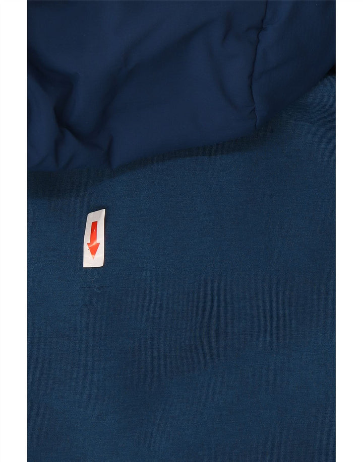 Giacca a vento con cappuccio da uomo Jack Wolfskin UK 36/38 piccola poliestere blu