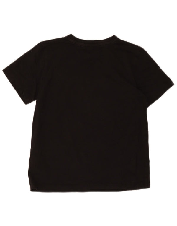 Maglietta grafica da bambino Calvin Klein Jeans Top 11-12 anni in cotone nero