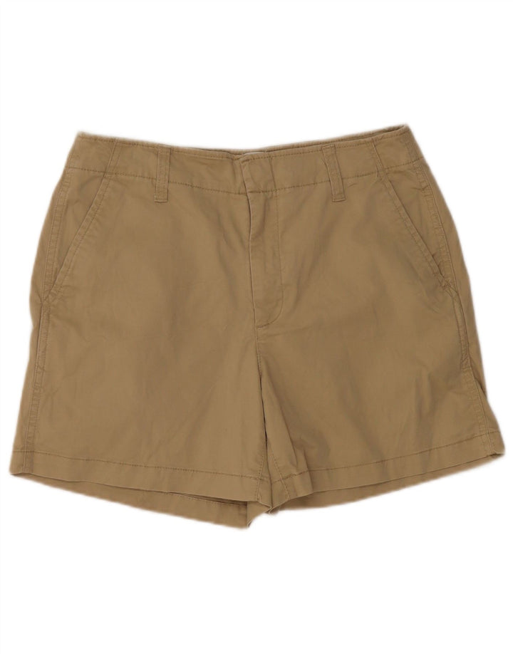 Pantaloncini chino da donna GAP US 6 medi W28 Beige