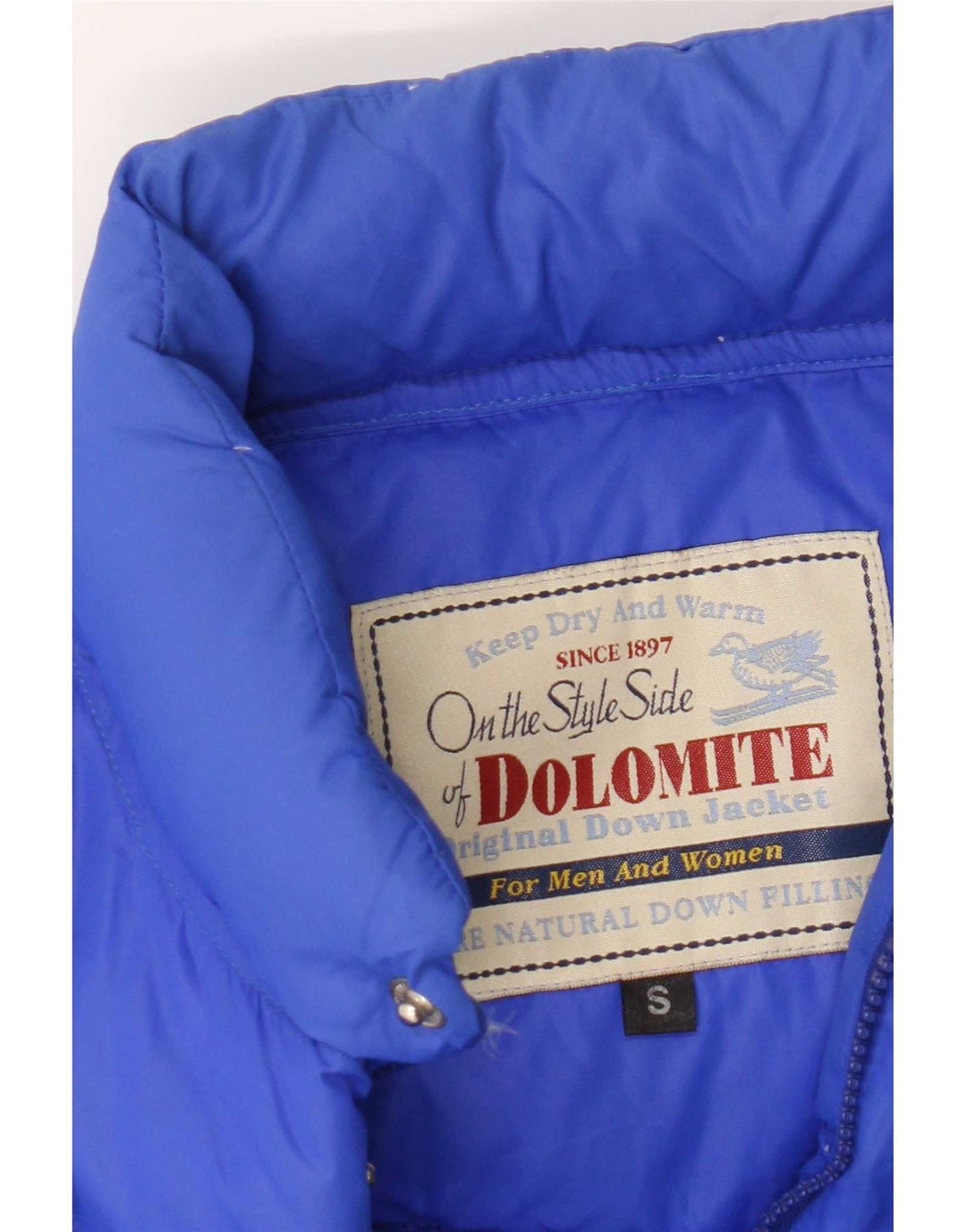 Gilet imbottito da uomo Dolomite UK 36 piccolo nylon blu