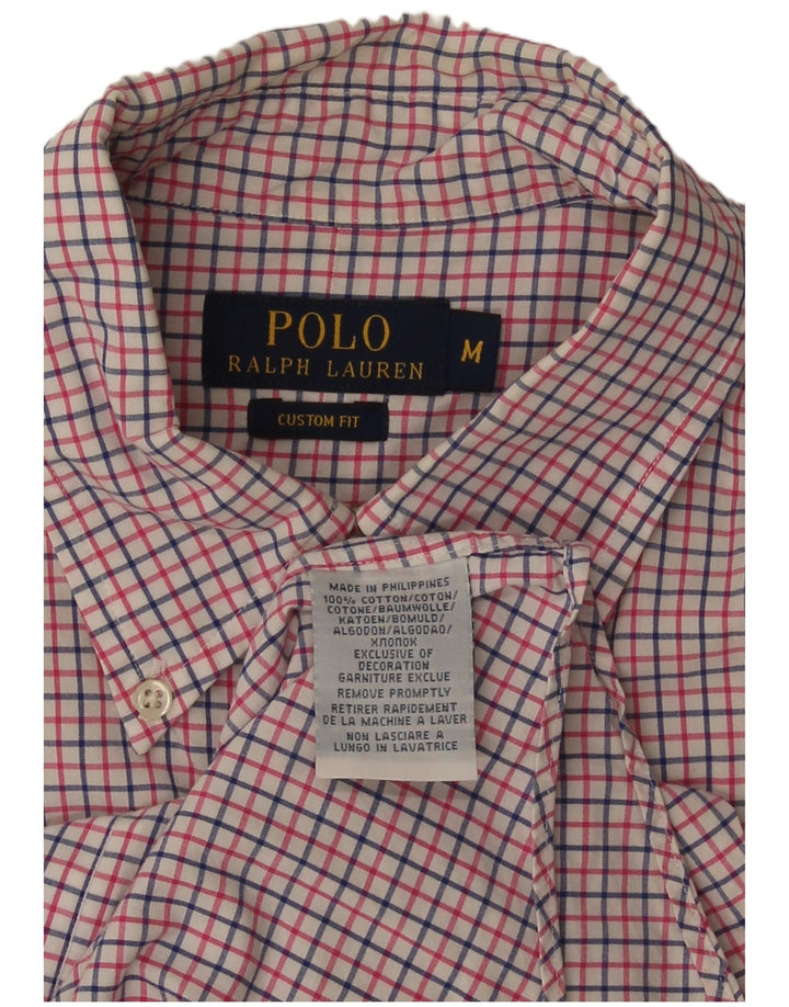 Polo Ralph Lauren Camicia a maniche corte da uomo a quadri multicolore medio