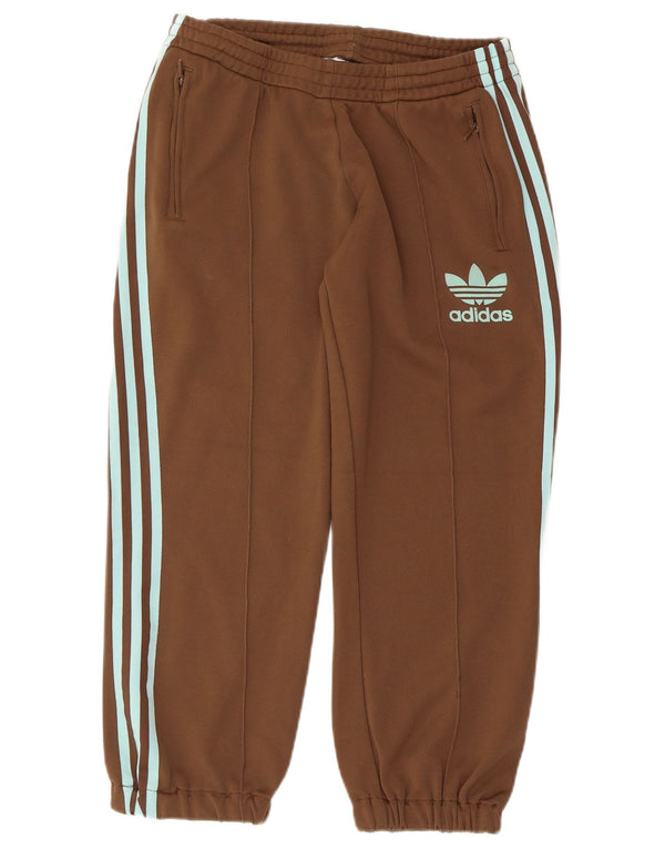 Pantaloni Tuta Adidas Bambina Joggers 13-14 Anni Poliestere Marrone