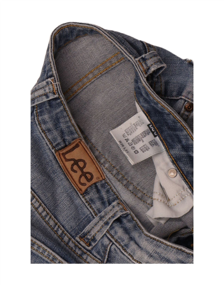 Jeans svasati da donna Lee W26 L31 cotone blu