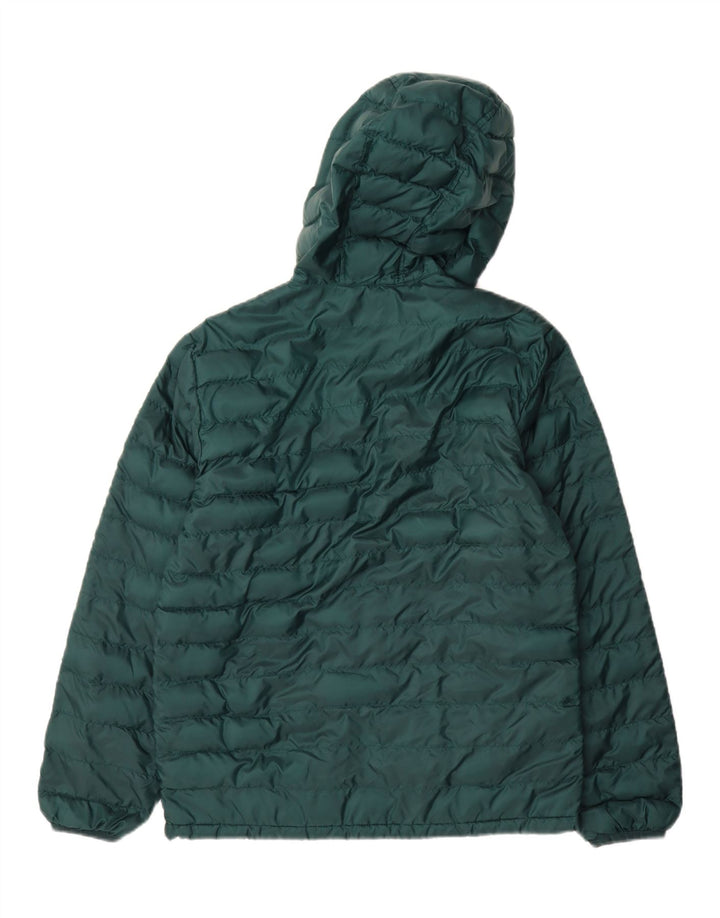 Giacca imbottita con cappuccio da uomo Levi's UK 36 Small Verde Poliestere