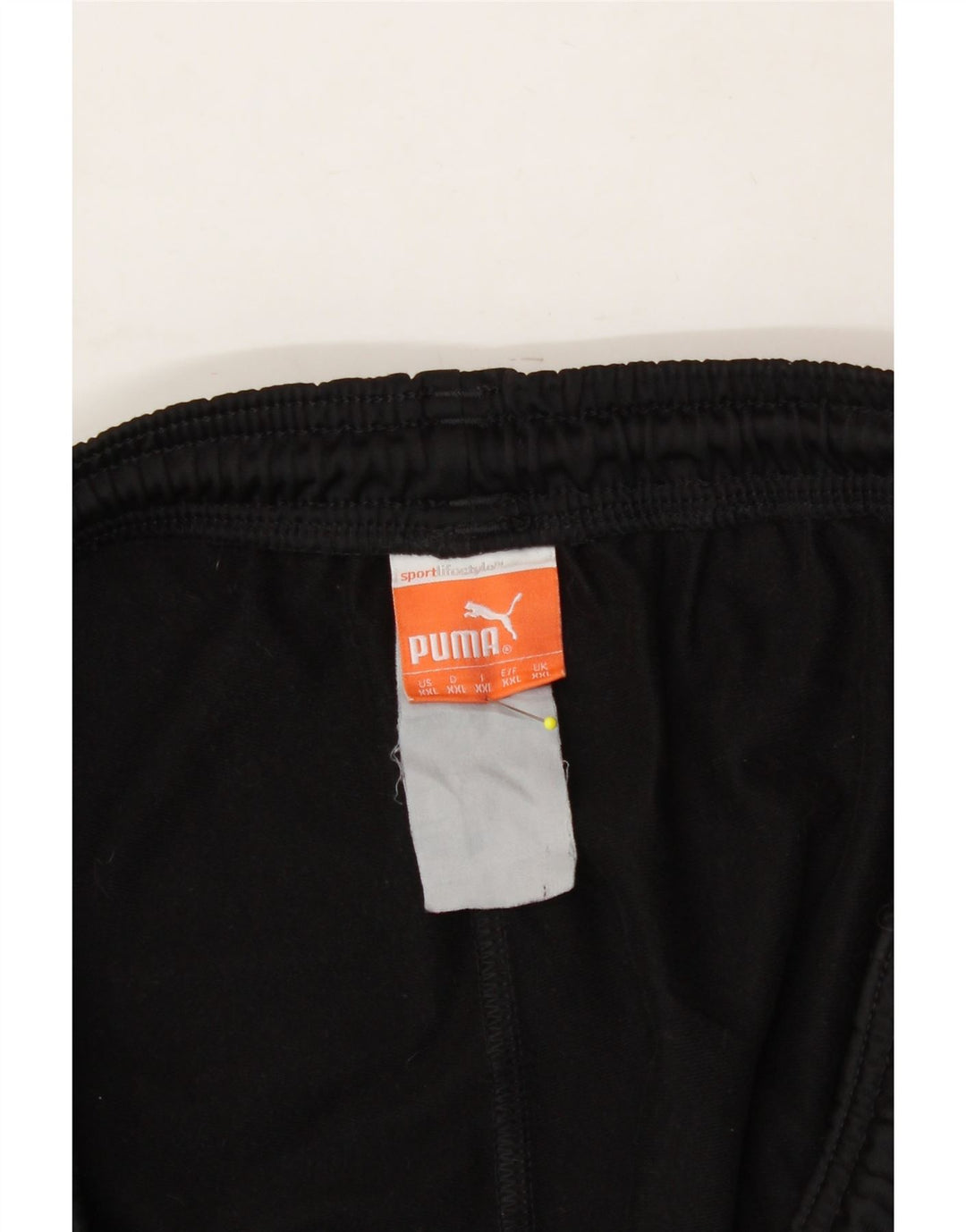 PUMA Mens Tracksuit Trousers Joggers 2XL  Black Vintage Puma and Second-Hand Puma from Messina Hembry 