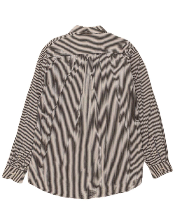Camicia Uomo Kappa 3XL Cotone Gessato Bianco
