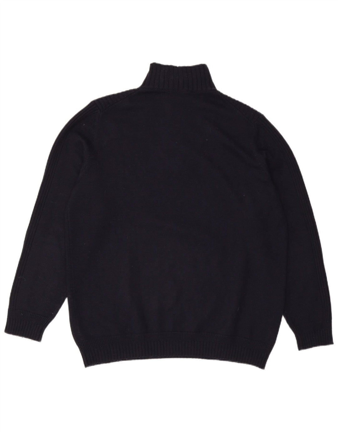 Maglione Trussardi Jeans Uomo con Zip Collo 2XL Blu Navy