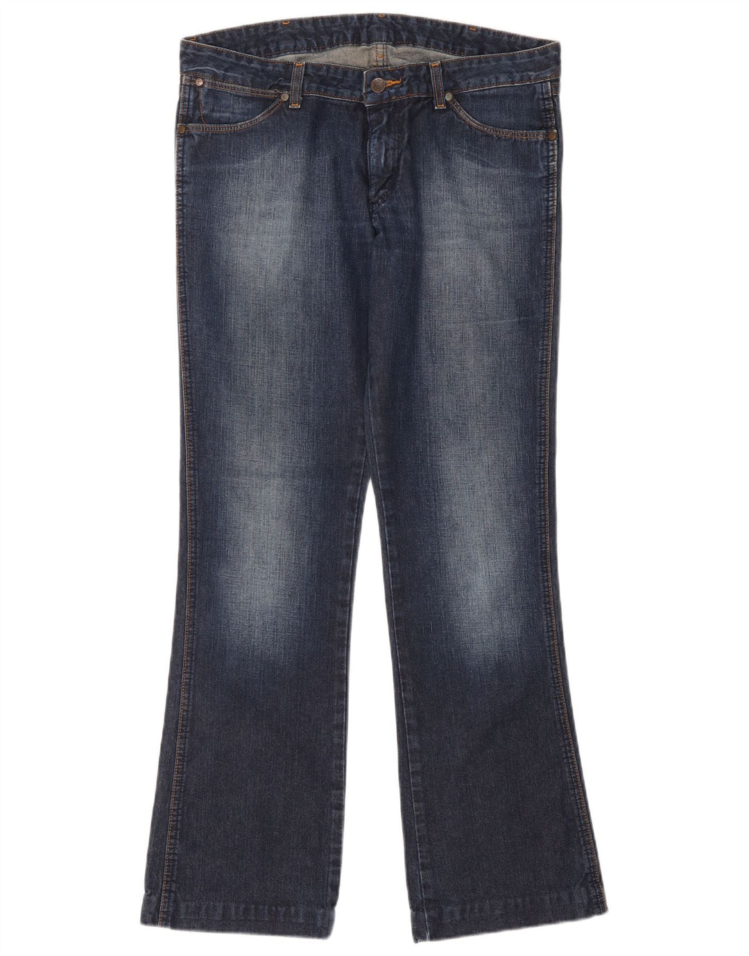 Jeans Wrangler Megan Bootcut da donna W32 L34 cotone blu navy