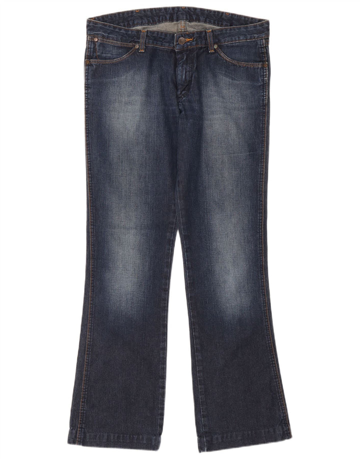 Jeans Wrangler Megan Bootcut da donna W32 L34 cotone blu navy
