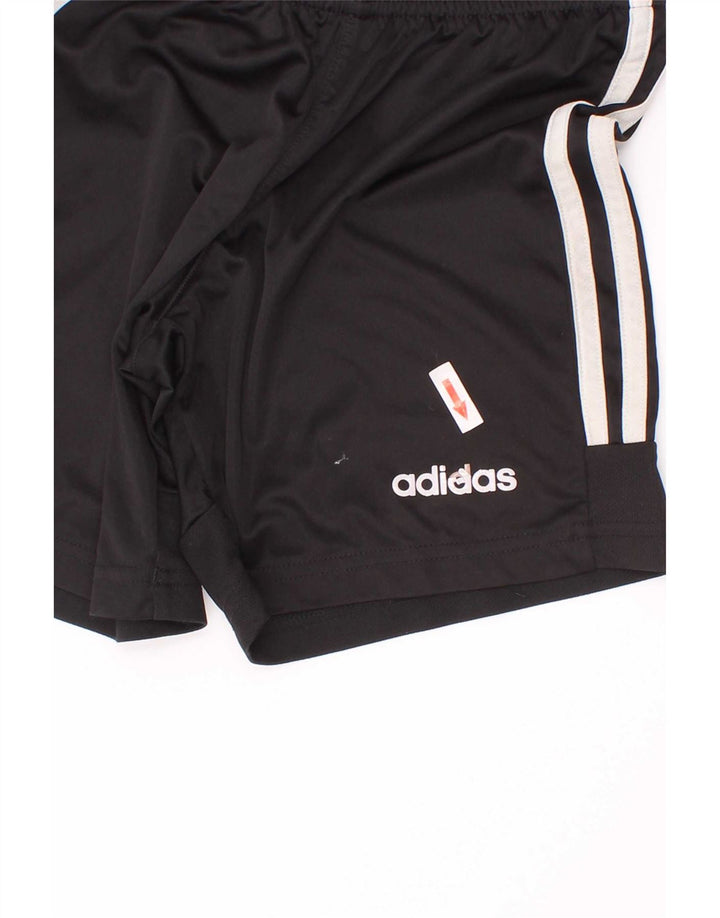 Pantaloncini sportivi Adidas da ragazzo 9-10 anni in poliestere nero