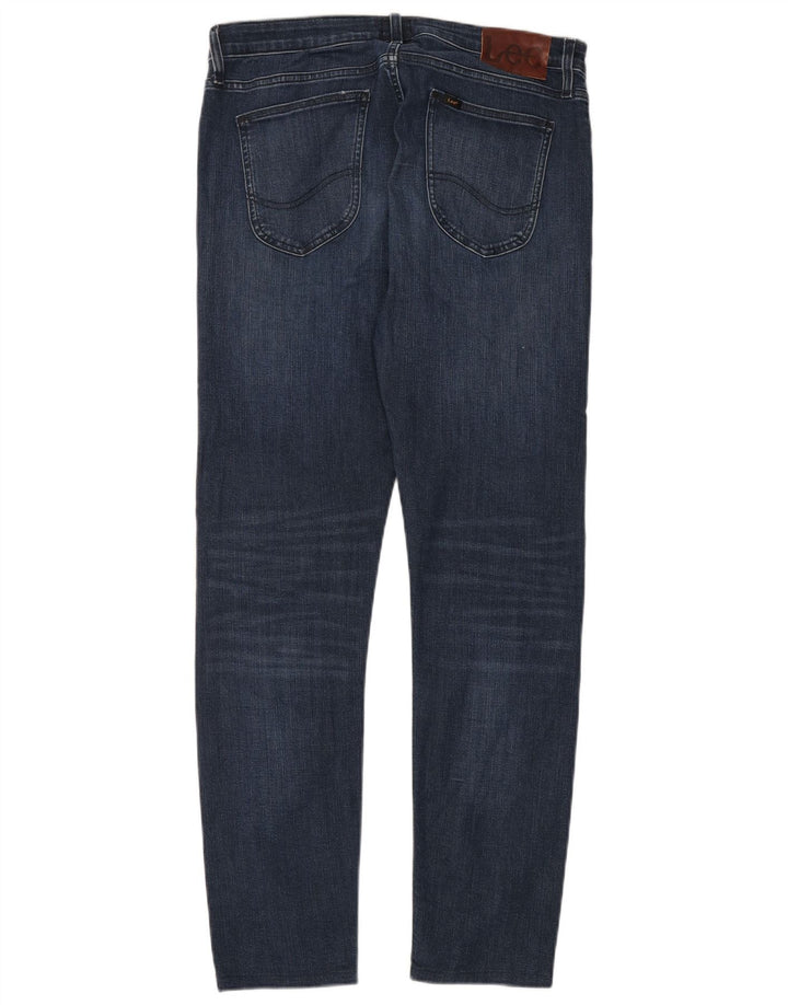 Jeans Lee Malone Slim da uomo W34 L34 cotone blu navy