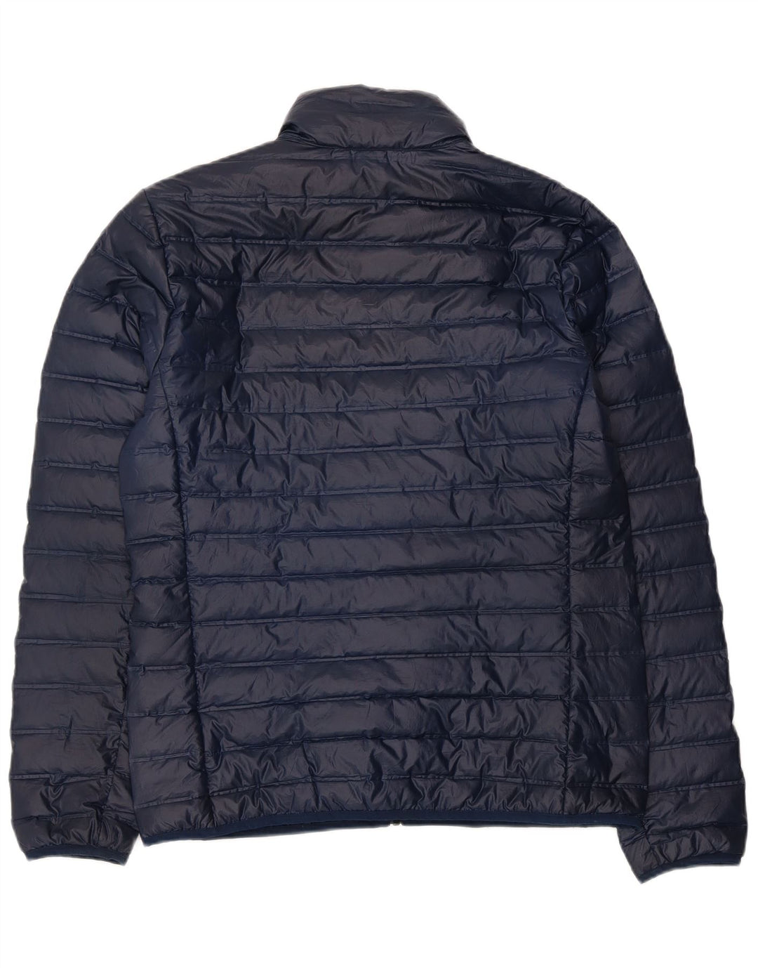 Giacca imbottita da uomo ADIDAS UK 38 medio poliestere blu navy