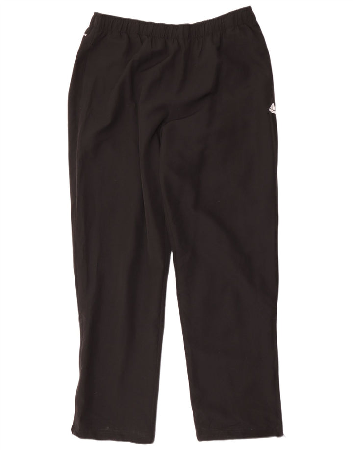 Pantaloni da tuta Adidas Climalite da uomo XL poliestere nero