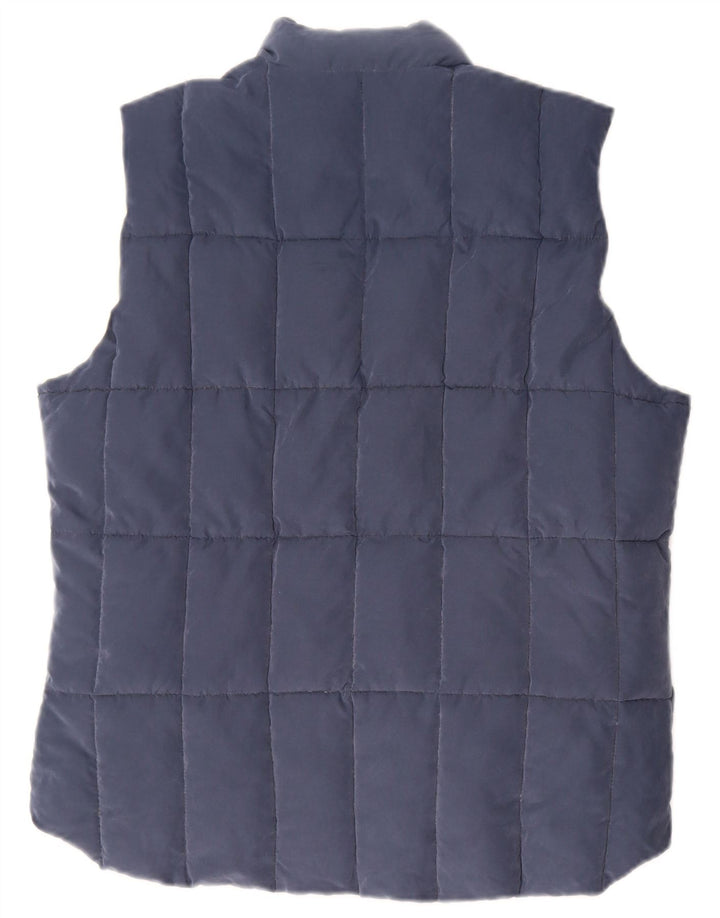 Gilet imbottito reversibile da donna Puffa UK 16 grande poliestere blu
