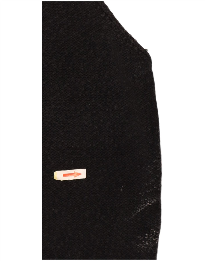 Top Zara da donna in maglia senza maniche, camicetta corta in maglia UK 12 Viscosa grigio medio