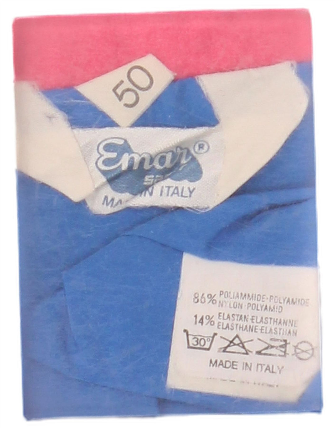 Giacca da tuta da uomo VINTAGE IT 50 Medium multicolore Colourblock
