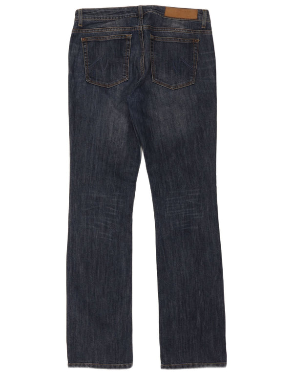 Jeans Bootcut da donna Zara EU 42 Large W32 L32 cotone blu navy