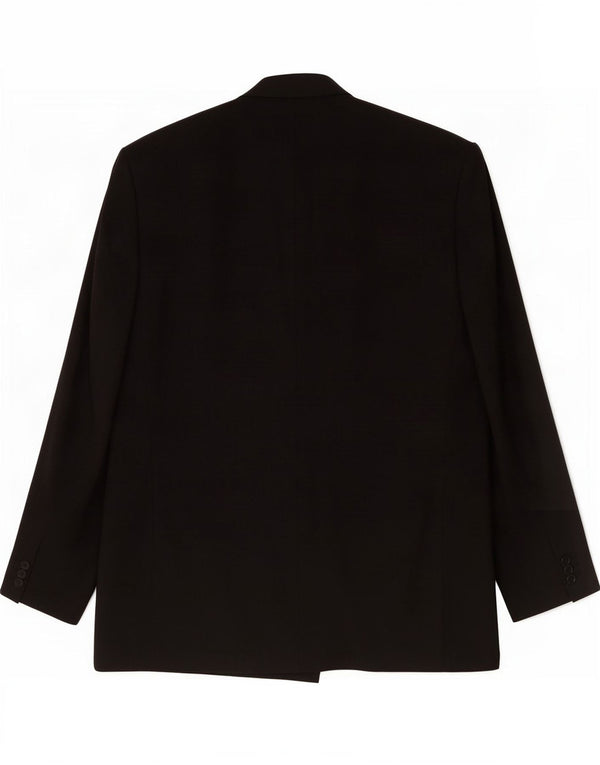 Marks & Spencer Giacca blazer doppiopetto da uomo UK 46 XL Lana grigia