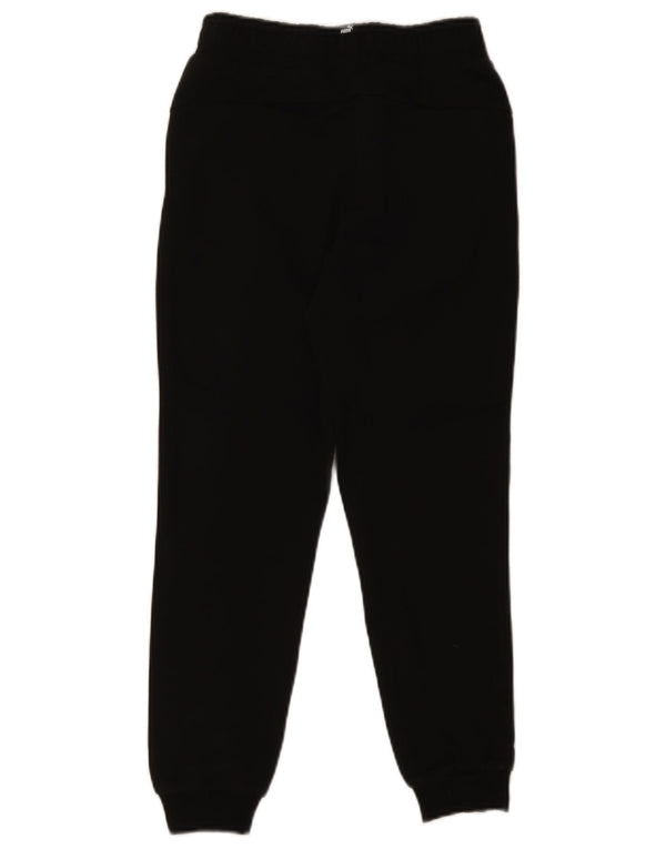 Pantaloni da tuta da ragazzo Puma Joggers 11-12 anni in cotone nero