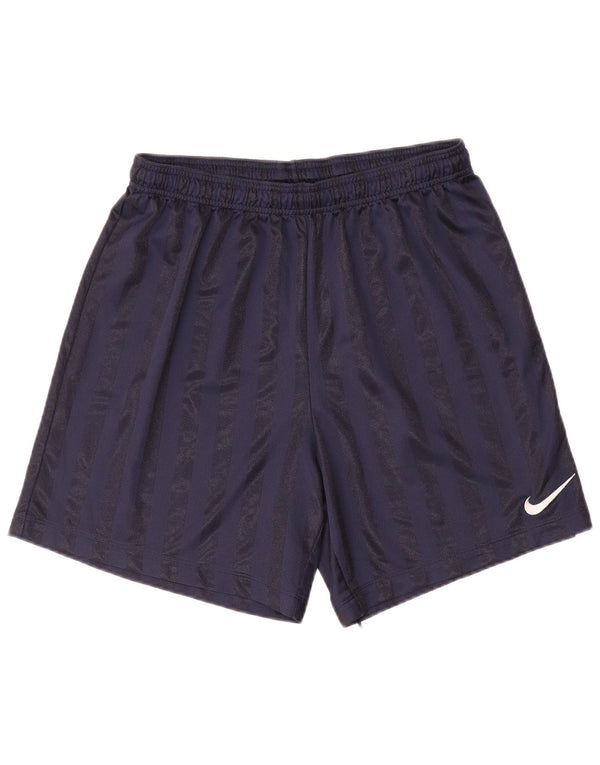 Pantaloncini sportivi Nike da uomo, grandi, a righe blu navy