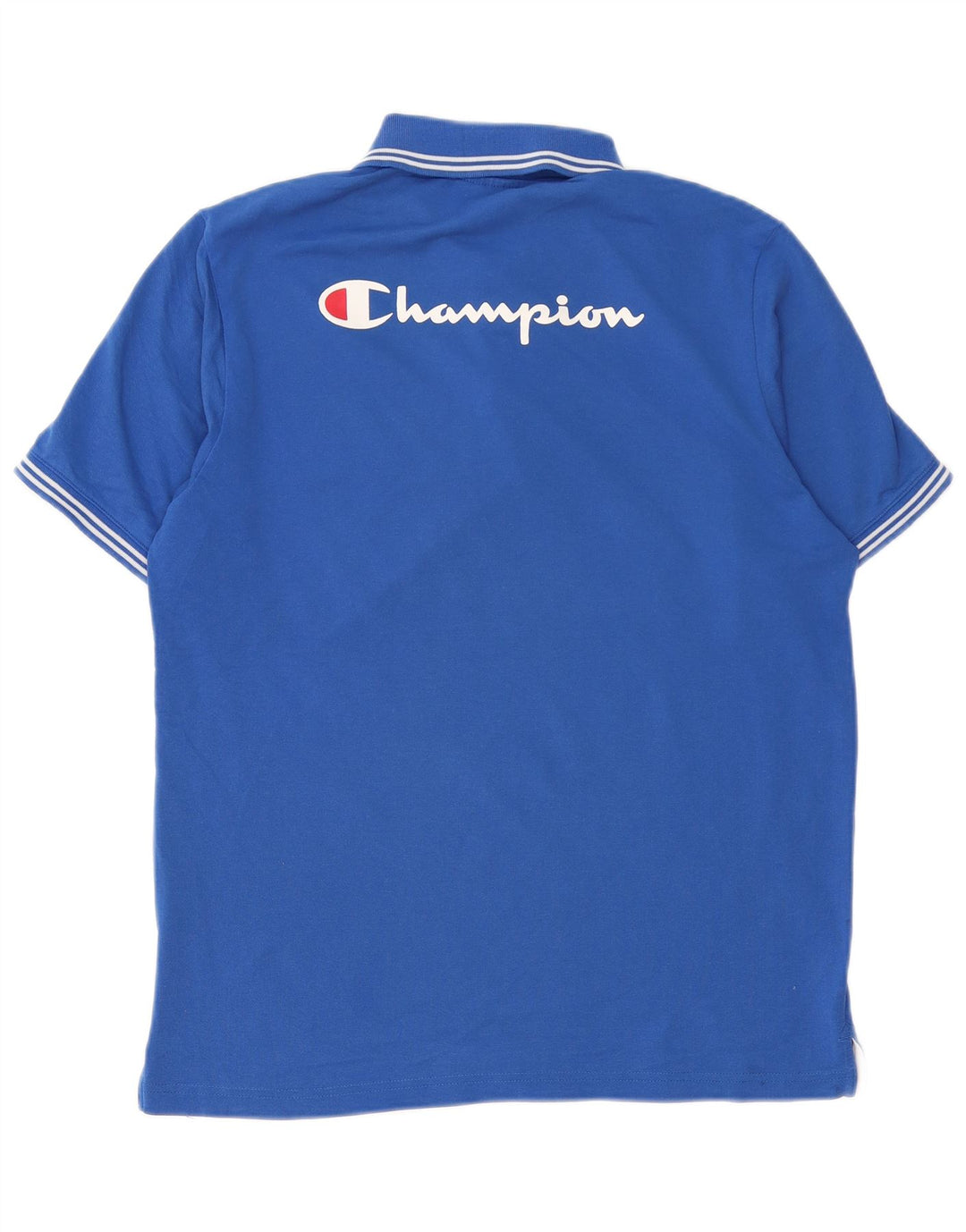 Polo grafica da uomo Champion grande blu