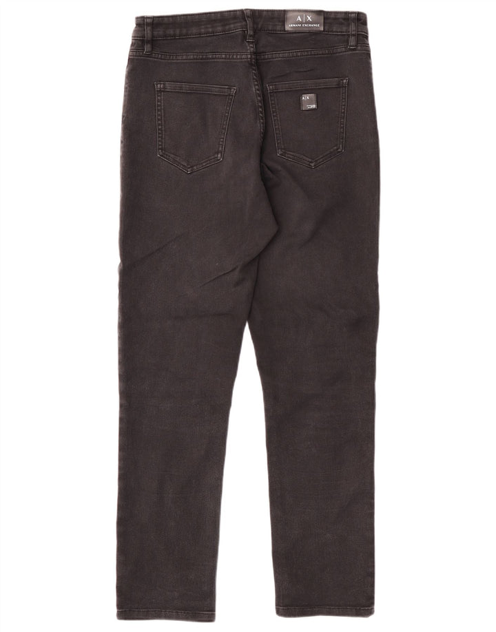 Jeans slim da donna Armani Jeans W30 L28 cotone nero
