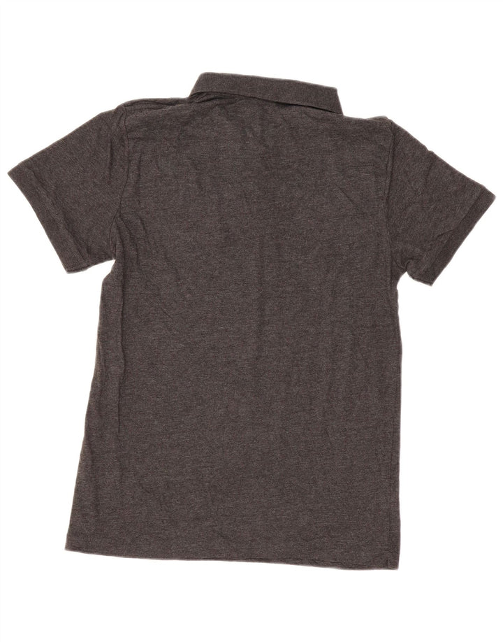 Polo da uomo French Connection in cotone grigio medio