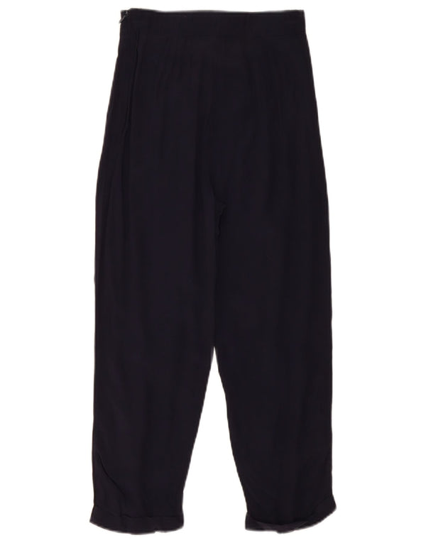 Pantaloni Casual Bambina Liu Jo a Vita Alta 9-10 Anni W24 L20 Blu Navy