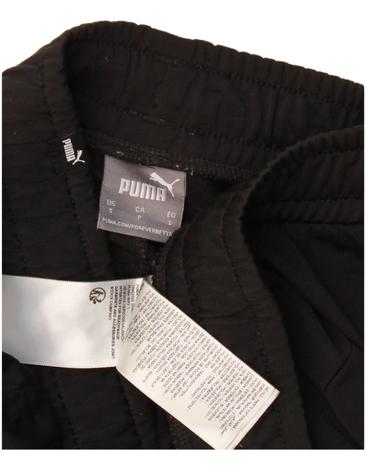 Pantaloni da tuta da uomo PUMA Joggers piccoli in poliestere nero