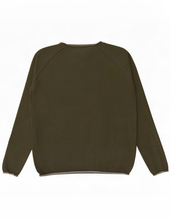 Jack & Jones Maglione da uomo con scollo a barca XL Cotone kaki