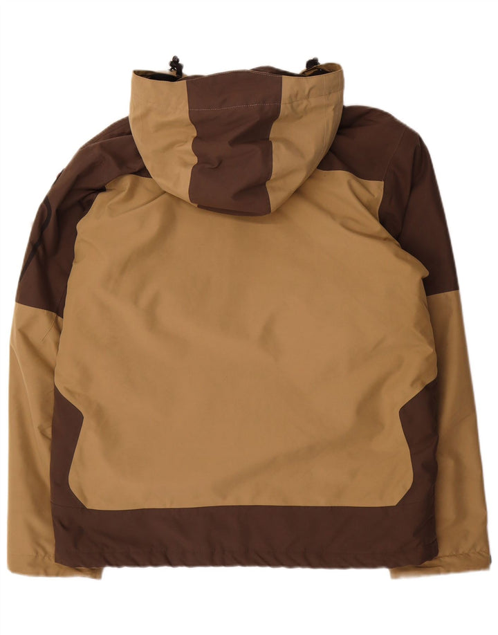 Giacca a vento con cappuccio da uomo Killtec UK 38 Colorblock marrone medio