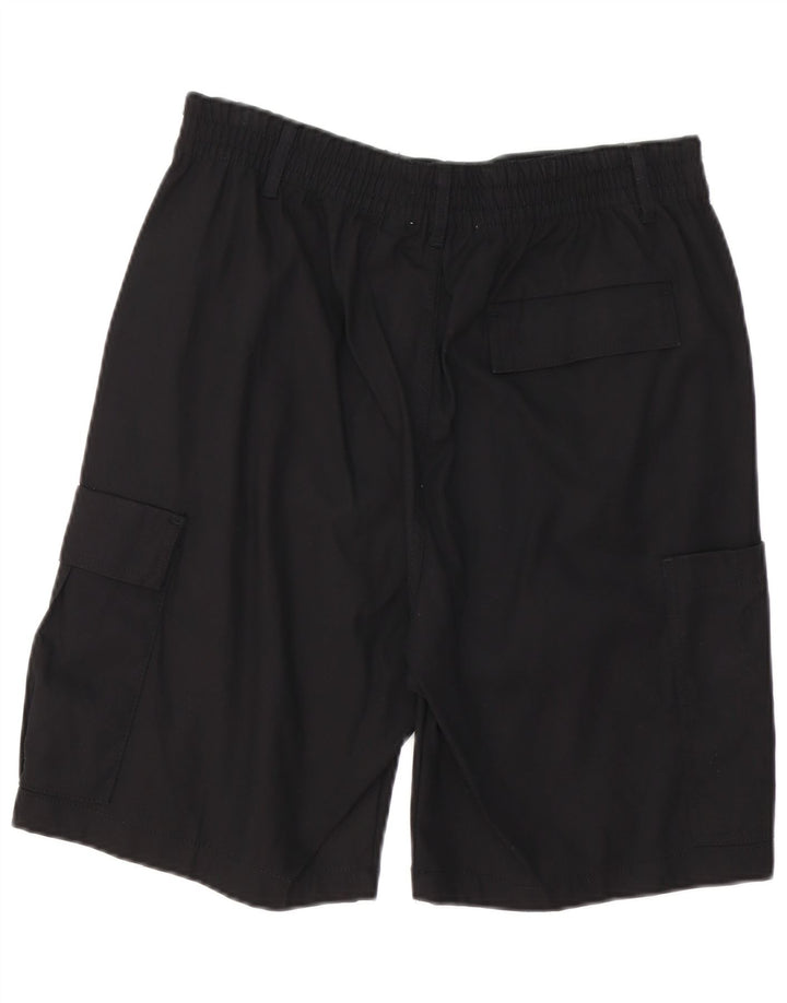 Pantaloncini cargo da uomo Zara EU 42 Large W32 cotone nero