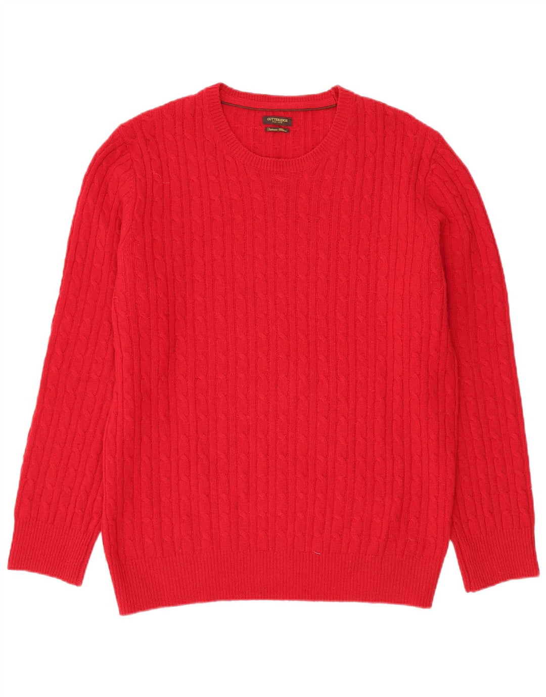 Maglione maglione girocollo da uomo GUTTERIDGE 2XL rosso