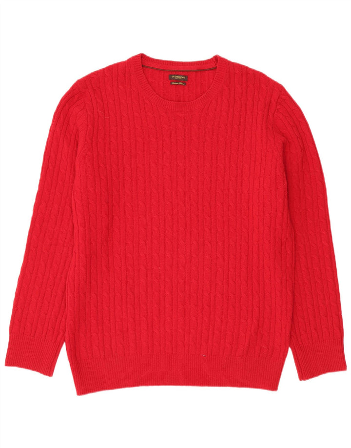 Maglione maglione girocollo da uomo GUTTERIDGE 2XL rosso