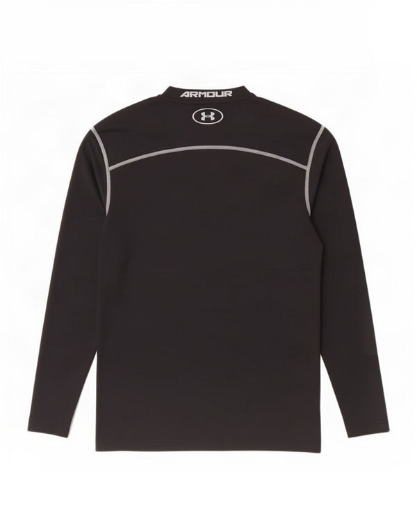Maglia Under Armour da donna Cold Gear manica lunga UK 14 grande nera