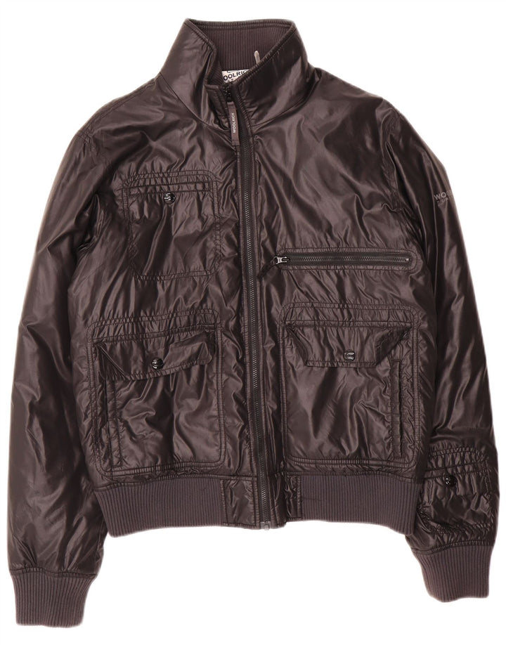 Giubbotto bomber da uomo Woolrich UK 38 nylon nero medio