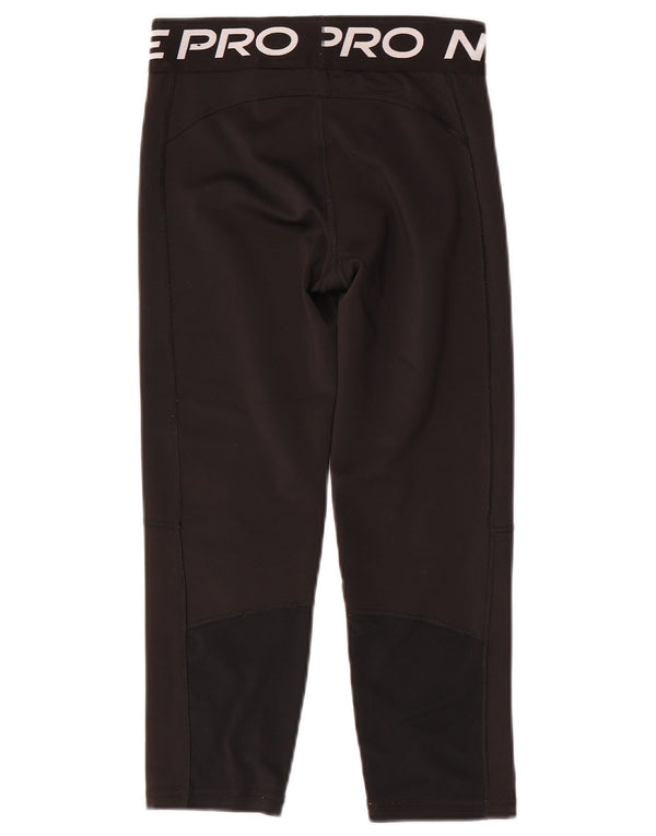 Leggings grafici Nike Dri Fit per ragazze 13-14 anni XL poliestere nero