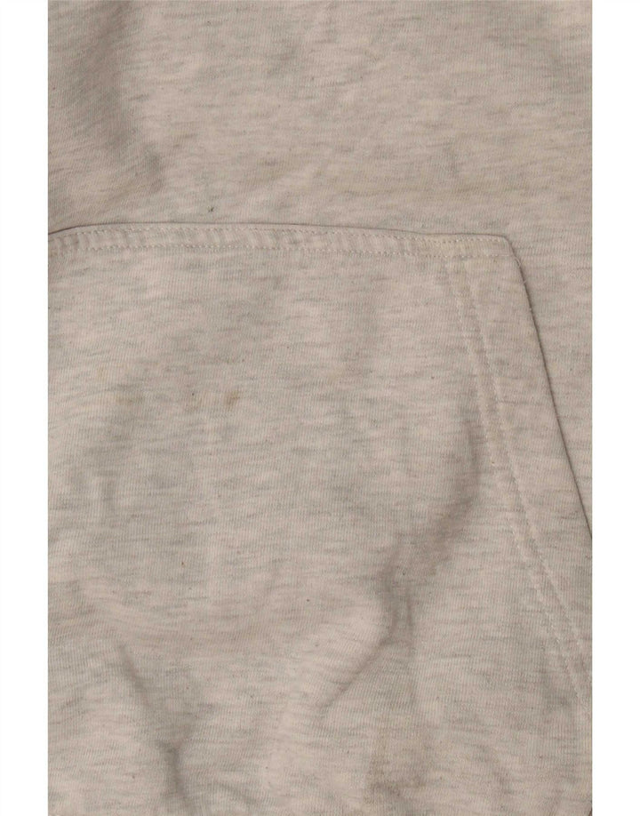 Felpa con cappuccio grafica da uomo Vans Small in cotone chiazzato grigio