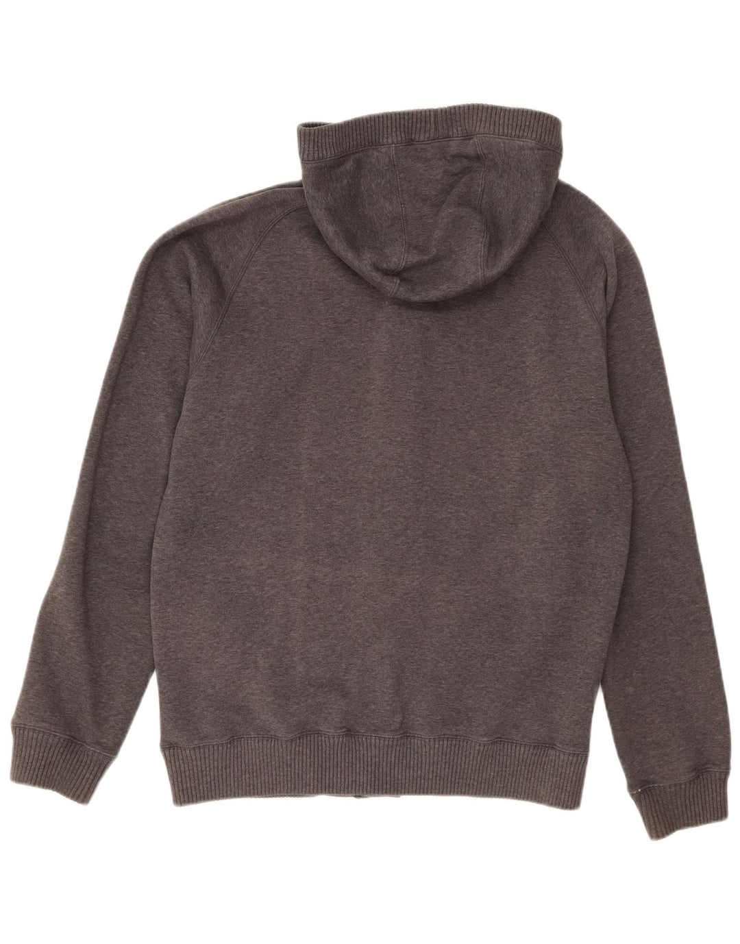 Giacca da ginnastica da uomo con cappuccio Adidas in cotone grigio medio