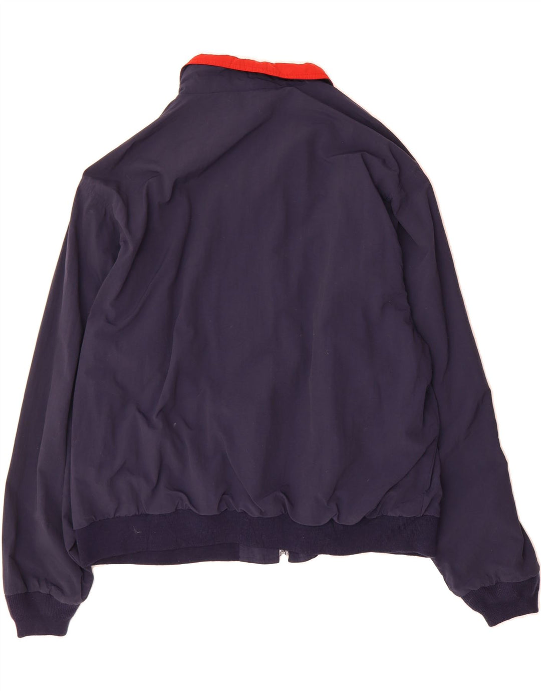 EDDIE BAUER Mens Bomber Jacket UK 42 XL Navy Blue Nylon Vintage Eddie Bauer and Second-Hand Eddie Bauer from Messina Hembry 