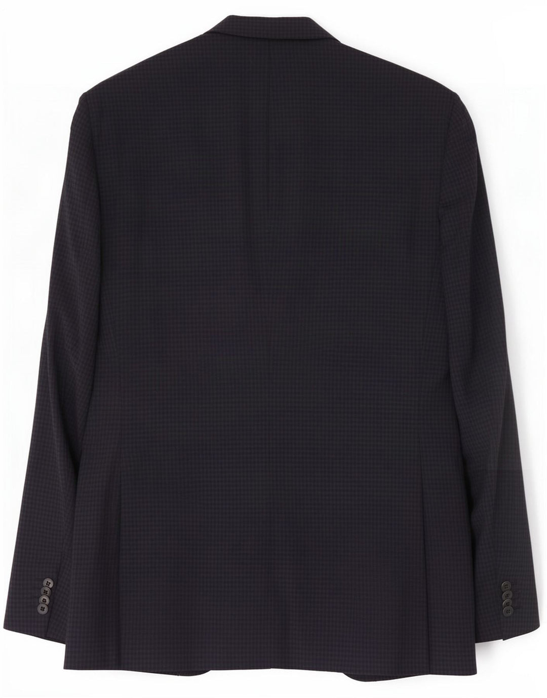 Hub Giacca blazer da uomo a 2 bottoni IT 50 Large in lana a quadretti blu navy