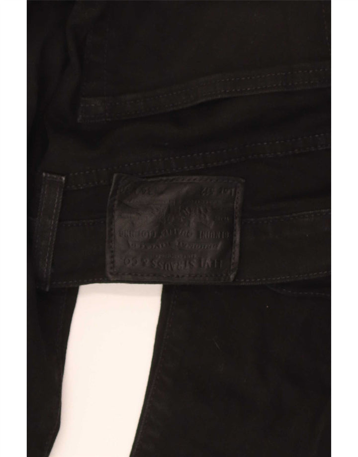 Jeans Levi's 512 slim affusolati da donna W34 L30 neri